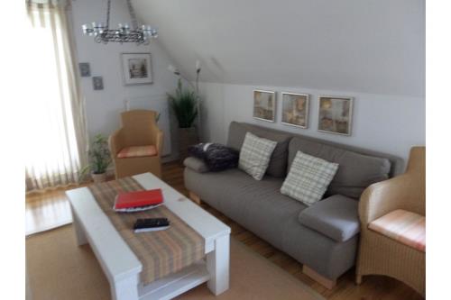 Borkum Ferienwohnung Dünenkieker - Wohnbereich