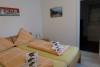 Borkum Ferienwohnung Dünenparadies - Schlafzimmer mit Bad