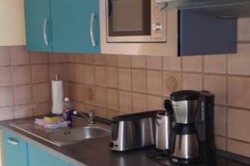 Borkum Ferienwohnung Fasanennest - Küche