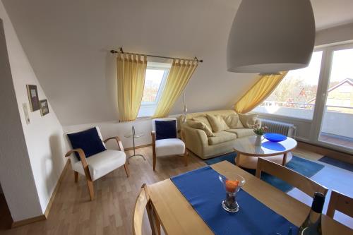 Borkum Ferienwohnung Inselkoje - Wohnraum