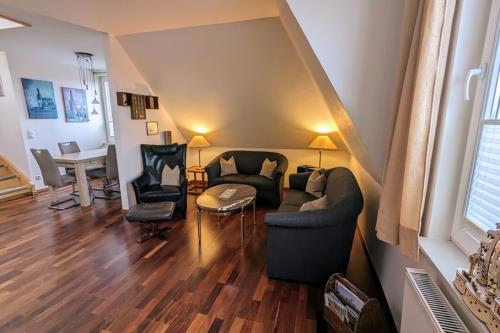 Borkum Ferienwohnung Inselperle - Wohnbereich