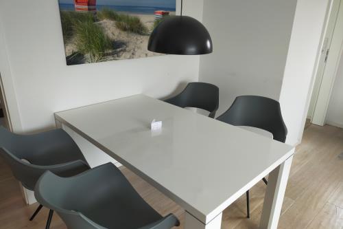 Borkum Ferienwohnung Inseltraum - Essbereich