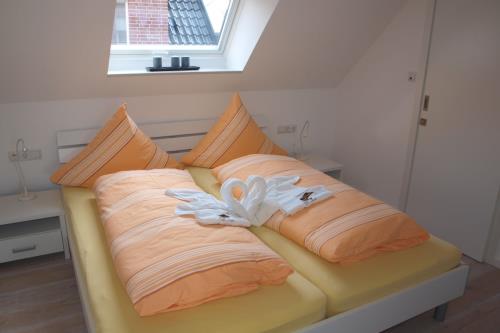 Borkum Ferienwohnung Inseltraum - Schlafzimmer mit Bad