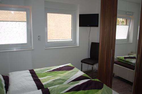 Borkum Ferienwohnung Kleine Möwe - Schlafzimmer