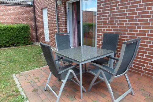Borkum Ferienwohnung La Vita - Terrasse