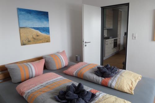 Borkum Ferienwohnung Oostkoje - Schlafzimmer