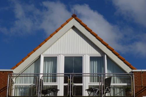 Borkum Ferienwohnung Scholle, Mövennest II - Aussenansicht