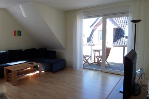 Borkum Ferienwohnung Seebrise - Wohnraum