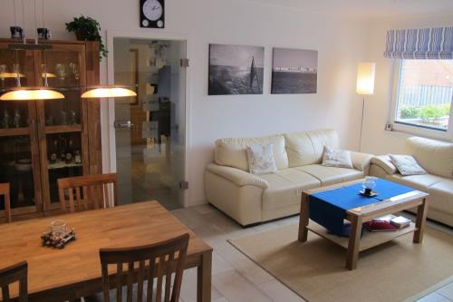 Borkum Ferienwohnung Steife Brise - Wohnbereich