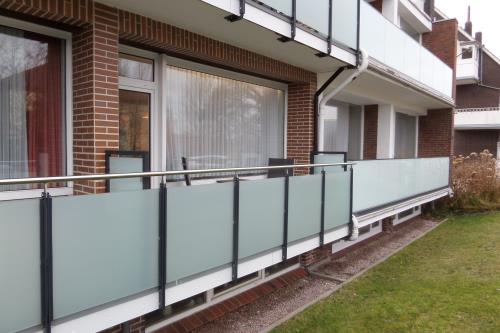 Borkum Ferienwohnung Trautes Heim - Aussenansicht