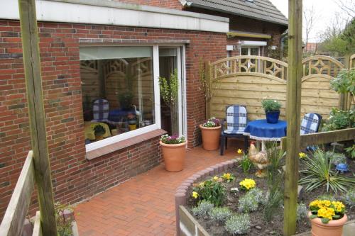 Borkum Ferienwohnung Haus Münsterland Whg.2/EG - Terrasse