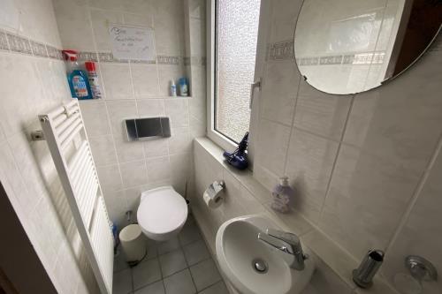 Borkum Ferienwohnung Haus Münsterland, Whg.1/OG - Duschbad