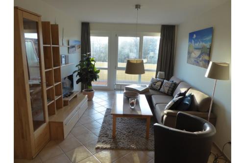 Borkum Ferienwohnung Möwennest II, Wohnung33 - Wohnraum