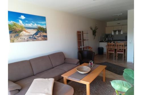 Borkum Ferienwohnung Möwennest II, Wohnung33 - Wohnraum