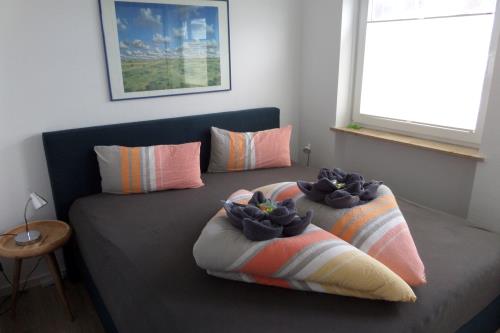 Borkum Ferienwohnung Strandliebe Borkum - Schlafzimmer