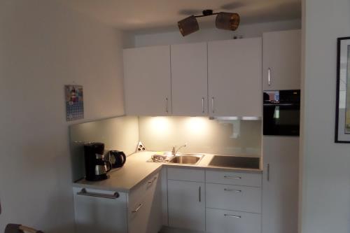 Borkum Ferienwohnung Strandliebe Borkum - Küchenzeile