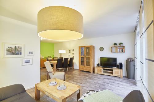 Borkum Ferienhaus Borkumer Luft 1 - Wohn- und Essbereich