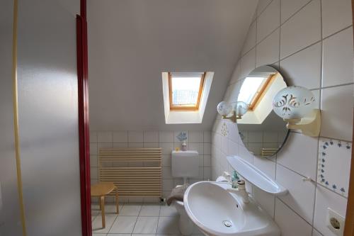 Borkum Ferienwohnung Haus Michaelsen - Duschbad