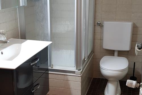 Borkum Ferienwohnung Ahoi - Duschbad