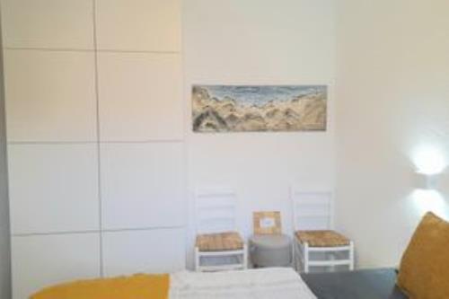 Borkum Ferienwohnung Ahoi - Schlafzimmer