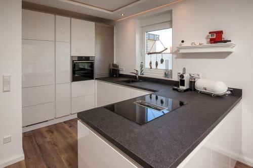 Borkum Ferienwohnung Nordseetraum - Küche