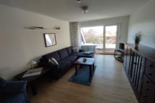 Borkum Ferienwohnung Strandkorb 9 - Wohnbereich