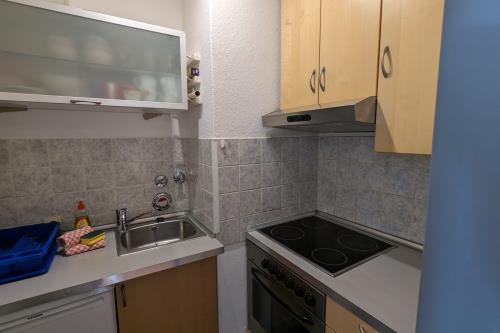 Borkum Ferienwohnung Strandnah - Küche