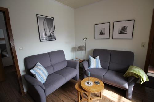 Borkum Ferienwohnung Haus Donat - Apartment Aike - ID 11024 - Wohnung Aike, Wohnbereich