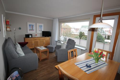 Borkum Haus Donat - Ferienwohnung Arndt - ID 11019 - Wohnung Arndt, Wohn-Essbereich