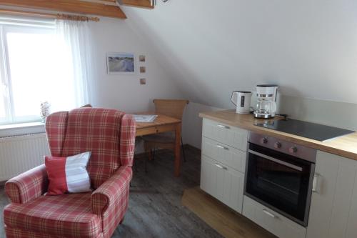 Borkum Haus Donat - Ferienwohnung Maren - ID 11023 - Wohnung Maren, Wohnraum/Küche