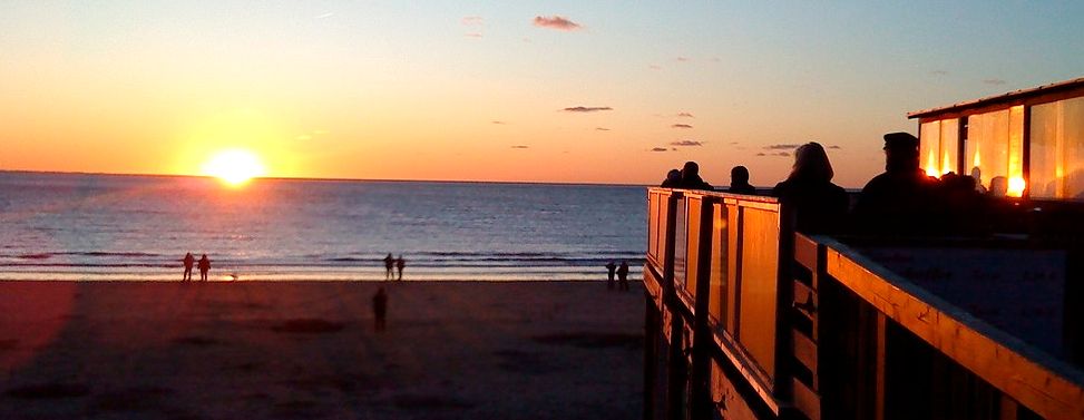 Abenstimmung am Strand